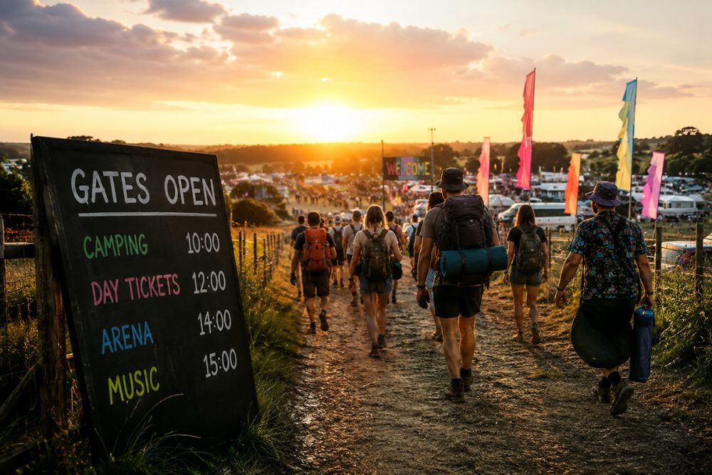 What Time Should You Arrive at a Festival?