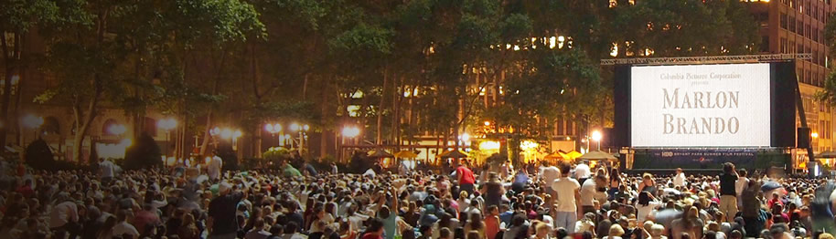 Film Festival Crowd Outdoors